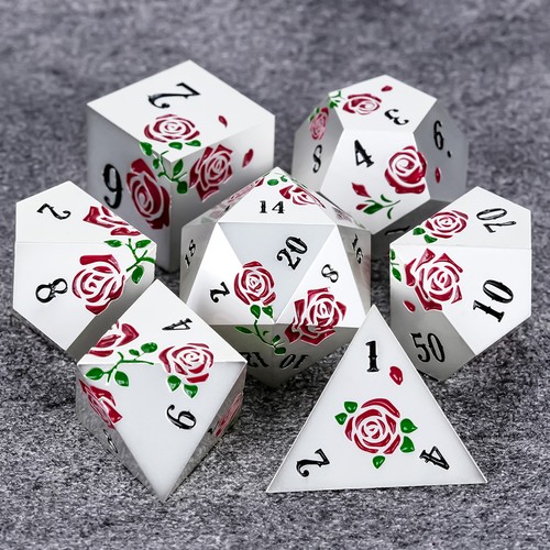 7pcs roses dnd - dnd, dungeon