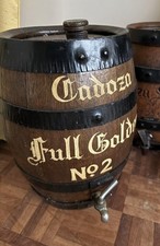 Vintage wood barrel - wood,