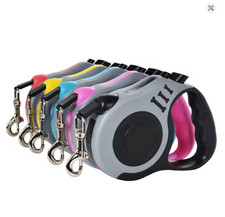 Retractable Dog Lead Extendable Training Dog Leash Pet Leads 2 Sizes 3m 5m UK