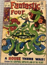 Fantastic Four 88 Vol 1 1969 Marvel Comics Silver Age
