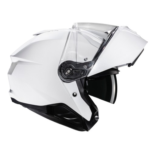 Hjc i91 plain white flip - i91,