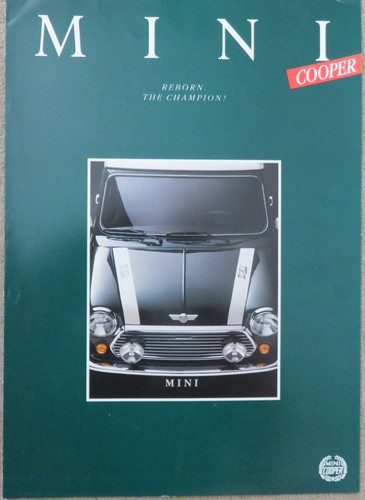 1990 1991 mini cooper brochure - 1991,