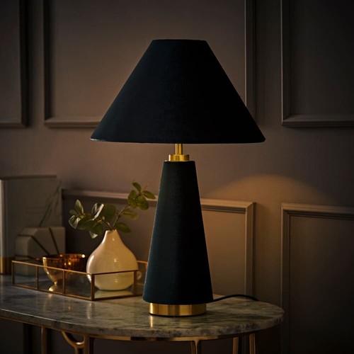Velvet table lamp living room - table,