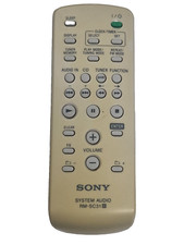 GENUINE Sony RM-SC31 Remote Control Hifi AUDIO CMT-BX3 -NEZ5 -GS10 NO BACK COVER