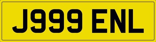 Jens number plate jen - plate, l
