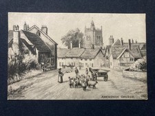 The Church, Amersham Buckinghamshire Vintage Postcard A24