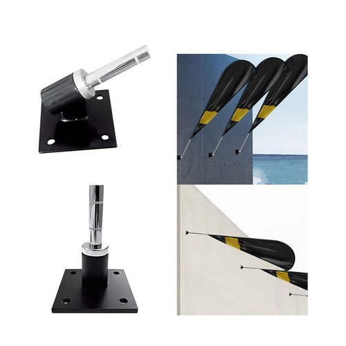 Attached base beach flagpole - attached,
