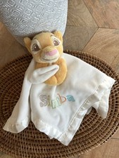Disney Store Simba Lion King Comforter Comfort Blanket Baby Soft Toy