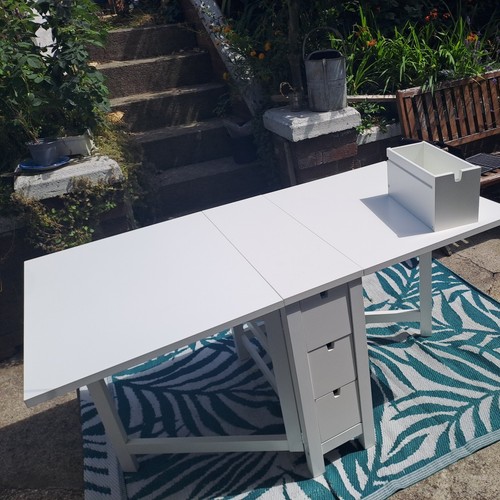 White ikea norden gateleg - ikea,