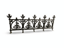 Terrace railing cast aluminium - railing,