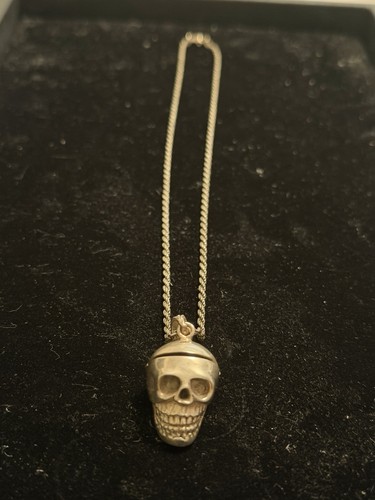 Memento 925 silver skull - silver,