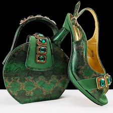 Italian Shoes And Bag Sets