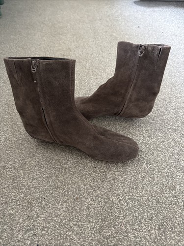Zara brown suede - brown, boot