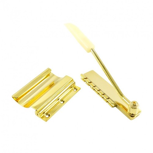 Short gold lyre maestro style - gold, lyre/maestro