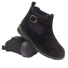 Girls Chelsea Boots Zip Up