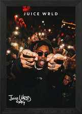 Juice Wrld Framed Wall Art