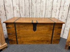 Large Wooden Trunk