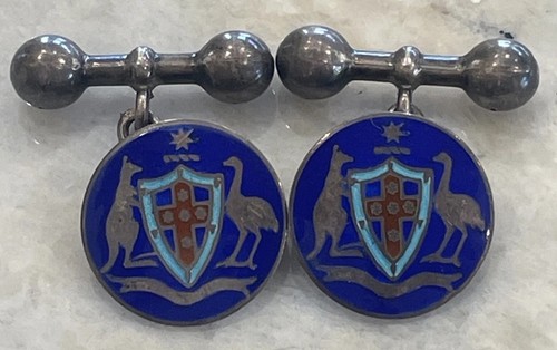 Antique dunklings cufflink - antique,