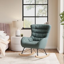 Fabric Rocking Chair Fireside