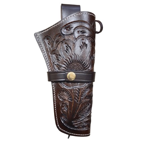 Western leather gun - western, holster