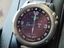 Garmin D2 Delta PX DLC Titanium Aviator Watch 010-01989-31