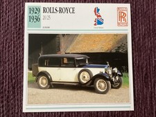Rolls Royce, 20/25,  1929/36