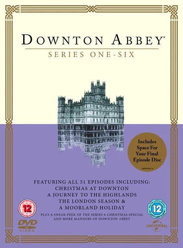 Downton abbey series - 1-6, dvd