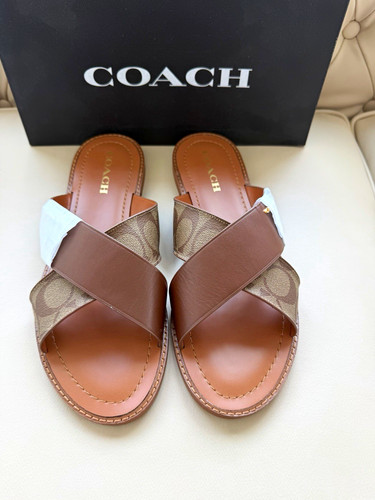 Coach hilda leather sandal - coach,