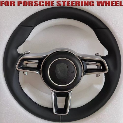 Leather steering wheel - steering,
