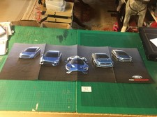 12 - Ford Performance. Classic Car Poster Print. 27 x 80 , folded