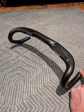 PRO Vibe Aero Alloy Handlebar, 38cm Width, Compact Shape - Road / Race Bike