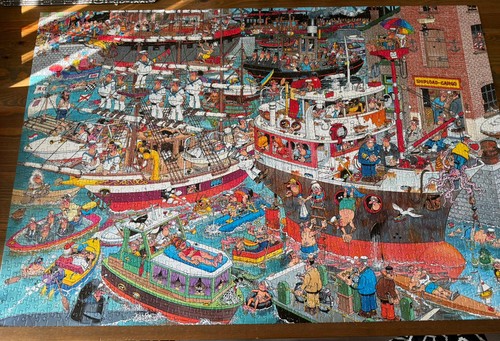 Jan van haasteren jigsaw - haasteren,