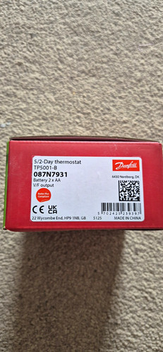Danfoss tp5001 2 day - tp5001-b, 5/2-day