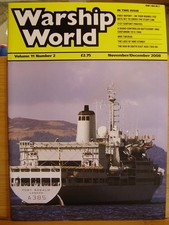 WARSHIP WORLD MILITARY MAGAZINE NOV / DEC 2008 LOSS OF HMS STURDY HMS THESEUS