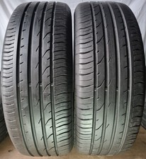 2x 215/55 R18 95H Continental ContiPremiumContact 2 Tyres 6.5-7.5mm
