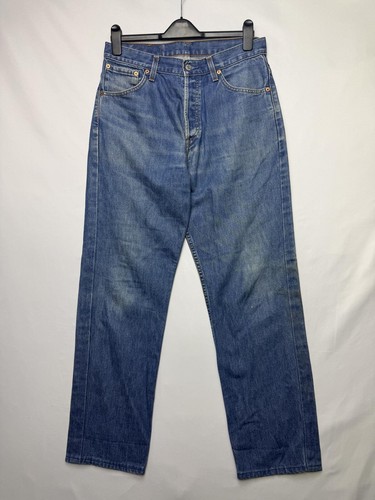 Levi 523 blue denim - blue, jeans