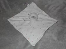 Sainsburys bear comforter soft toy Tu White teddy star 