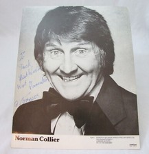 HAND SIGNED Norman Collier
