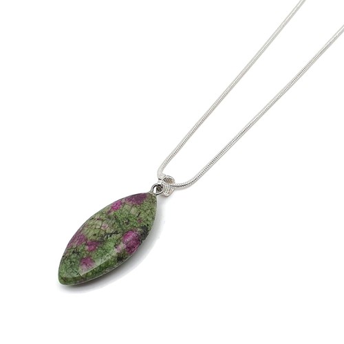 Necklace natural gemstone - necklace,