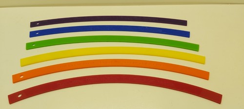 Laser cut track templates for - cut,