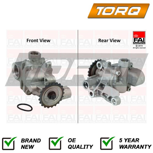 Engine oil pump - oil, torq