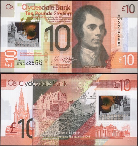 Clydesdale bank ten - (nl).,