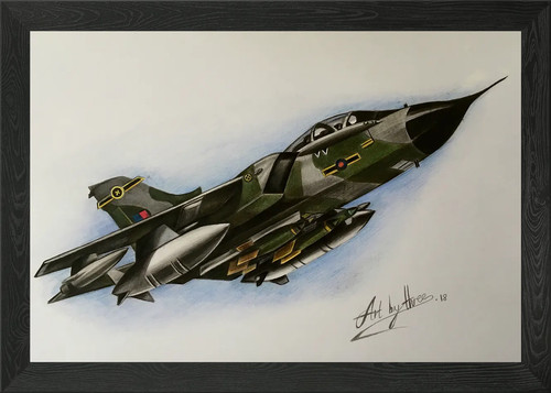 Tornado aircraft framed wall - tornado,