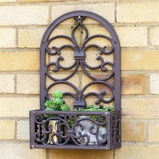 Cast Iron Scroll Round Window
