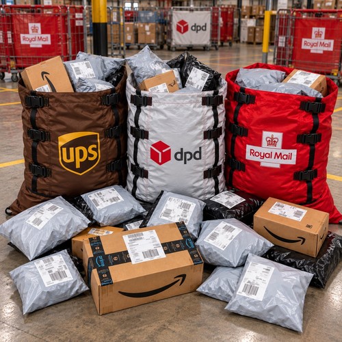 Lost packages unclaimed - 8,