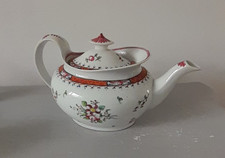 Antique Porcelain Newhall Teapot N 662 C.1810