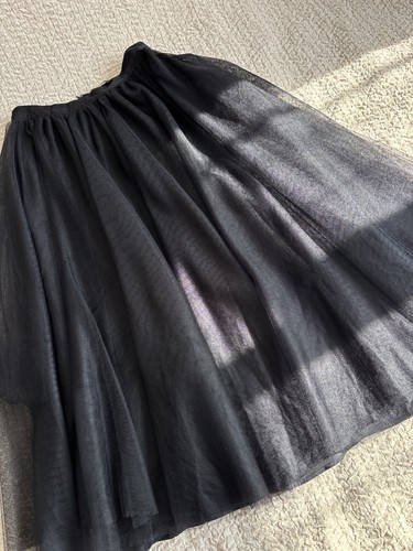 Tara jarmon black tulle mesh - jarmon,