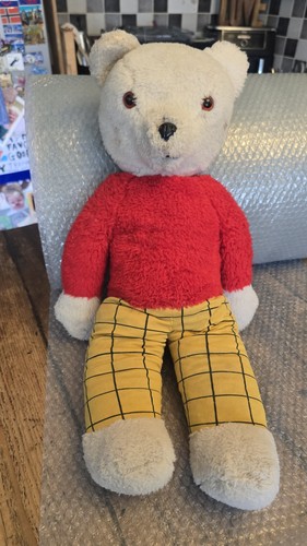 Vintage large rupert bear - large,