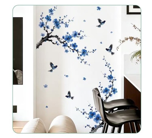 Large blue cherry blossom tree - large,