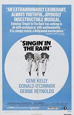 Singin' in the Rain 1952 Retro  Movie Poster A0-A1-A2-A3-A4-A5-A6-MAXI 284